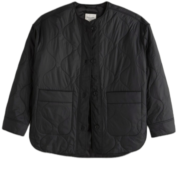 ABERCROMBIE & FITCH  Quilted Liner Jacket Size XXSMALL‎ - Picture 4 of 13